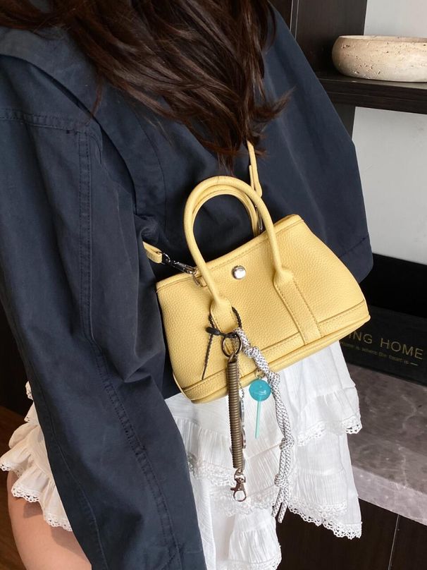 Mini Bag Portable Bucket Bag Women's Spring New Style Small Tote Bag Super Popular Shoulder Messenger Bag_viptrois.com