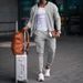 Men's Spring Autumn Casual Outdoor Sports Suit Two Piece Set_viptrois.com