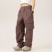 Mountain Style Multi-Pocket Autumn New Wide-Leg Comfortable Long Casual Paratrooper Cargo Pants Straight Loose Versatile_viptrois.com