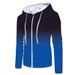 European And American Cross-Border Autumn Winter New Gradient Color 3D Printed Zipper Sweatshirt Men's Casual Cardigan_viptrois.com