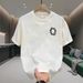 Men's Clothing Summer New Style Handsome Trendy Printing Loose Casual Heavy Short Sleeved T Shirt_viptrois.com