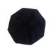 Black Sweet Cool For Women, Autumn And Winter, Large Head Circumference, Beret Artist Hat, Ins Internet Celebrity,_viptrois.com