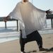 Men's Fashion Hooded Cape Coat – Stylish Cover-Up Trench Coat For Casual & Streetwear_viptrois.com