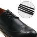 Shoe Accessories lazy waterproof leather shoelaces, men and women running around the world, street stalls_viptrois.com