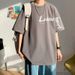 2025 Pure Cotton Large-size Loose Fashion Brand Short-sleeved T-shirt For Men, Summer Half-sleeved, Versatile And Slim-fitting Clothes_viptrois.com