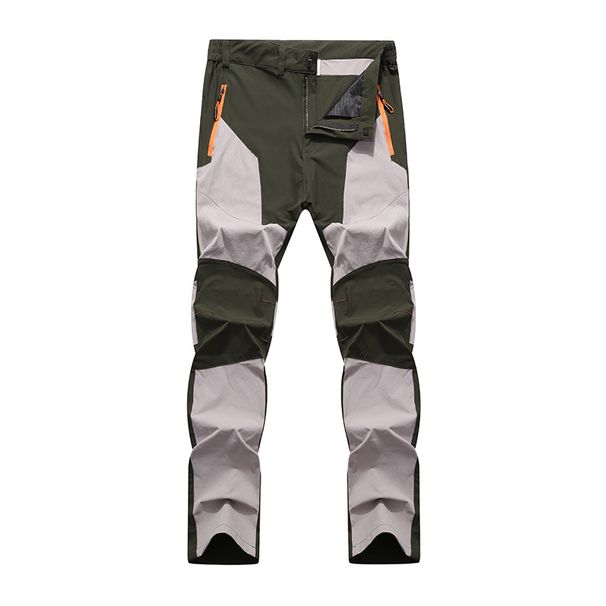 Men's Quick-Dry Hiking Pants – Lightweight & Water-Resistant Camo Cargo Pants For Outdoor Sports (Blue/Green/Black, Sizes L-5XL)_viptrois.com