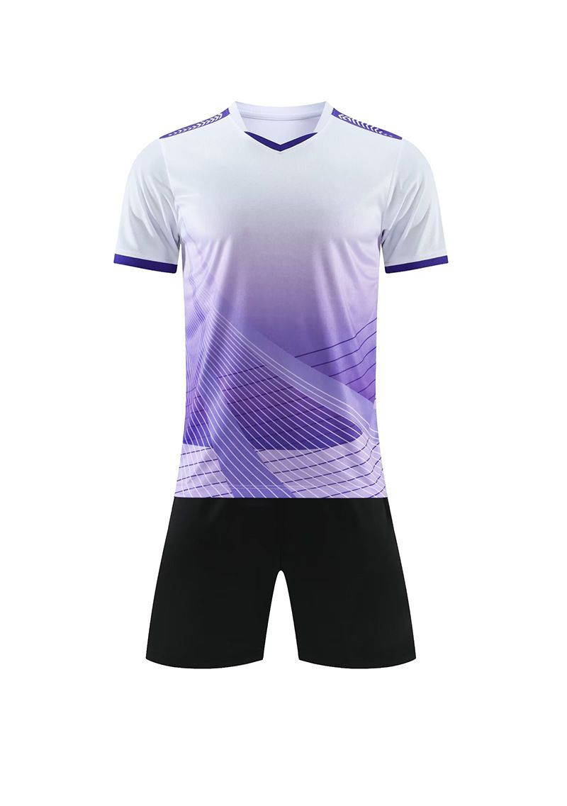 Men's Clothing boys and girls printed number short-sleeved competition football jersey children's football uniform suit elementary school students_viptrois.com