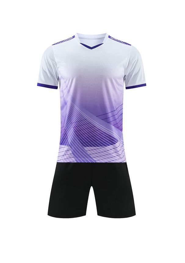 Men's Clothing boys and girls printed number short-sleeved competition football jersey children's football uniform suit elementary school students_viptrois.com