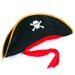 Halloween Pirate Hat Halloween Skull Pirate Hat Captain Hat With Eye Mask Captain Hat Taro Hat_viptrois.com