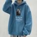 Heavy Sweater Boys Autumn And Winter Large Size American Hooded Fleece Thickened Jacket Guochao Brand_viptrois.com