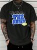 Streetwear Style T Shirt Break The Rules Graphic Design Cotton Blend Casual Wear For Men Urban Fashion Statement Piece_viptrois.com