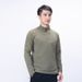 Men's Half-Zip Performance Shirt – Stylish Urban Layering For Business Casual & Outdoor (Black, Olive, Khaki, Sizing M-5XL)_viptrois.com