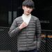 Pure Jacket Men Short 2025 Winter New Season Men's Thin 90 White Duck Down Lightweight Inner Liner Coat_viptrois.com