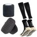 Adult Thickened Short Leg Football Socks Strap Set Men's And Women's Adhesive Non-slip Socks_viptrois.com