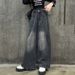 Children's Denim Scimitar Pants New Children's Miscellaneous European And American Jeans_viptrois.com