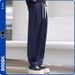 Men's Clothing Flowy Loose Fit Versatile Men's Casual Cationic Jeans - Relaxed Fit, Breathable & Stylish Straight-Leg Pants With Contrast Stitching_viptrois.com
