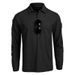 Men's Clothing Physical Training Long Sleeved T Shirt Military Fans Outdoor Development Training Clothing Factory Direct Sales Lapel_viptrois.com