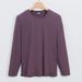 High-end Double-sided Liquid Ammonia Mercerized Long Sleeve Youth Versatile Solid Color Long-staple Non-iron Pure Cotton_viptrois.com