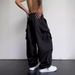Men's Clothing 2025 Hot Style Quick Drying Overalls For Men And Women High Waist Wide Leg Casual Sports Trousers American Parachute Trendy Trousers_viptrois.com