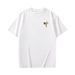 Xinjiang Cotton Fashion Brand Men's Loose Daily T-shirt American High Street Printed Short Sleeved Top_viptrois.com