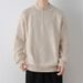 Pure Cross-Border Volume-48 Half-Zip Knitted Spri Autumn Winter Inner Layer Base Shirt Sweater American Casual Men's_viptrois.com
