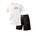 Men's Mesh Sport Short Sleeve T-Shirt & Shorts Set | Quick-Dry Athletic Two-Piece Outfit Versatile Color Options_viptrois.com