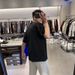 Summer New Trendy Brand Letter Printing Short-sleeved T-shirt Men's American Senior Thin Half-sleeve Bottoming Top_viptrois.com