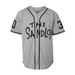 Men's outdoor wear gray No. 30 baseball shirt embroidered jersey jacket_viptrois.com