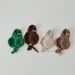Kids' earmuffs Hand-crocheted children's earmuffs new vintage solid color lace-up hats for fall/winter_viptrois.com