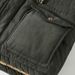 Men's clothing plus fleece thickened plus-size men's padded jacket medium length plus-size warm padded jacket_viptrois.com