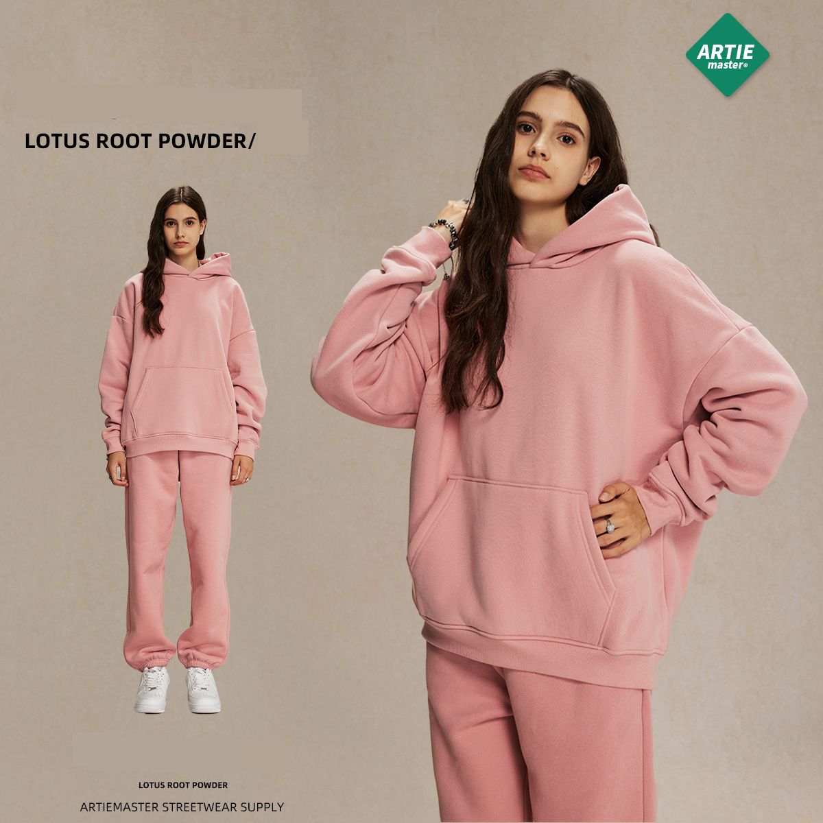 Men's Oversize Fleece Hoodie With 400GSM Anti-Pilling Fabric, Streetwear Pullover Sweatshirt For Winter (Available In 12 Colors)_viptrois.com