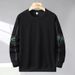 Men's Clothing Plus Size Autumn New Black American Style Heavy Loose Teenager Fat Plus Fat Plus Size Coat_viptrois.com