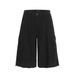 Men's Clothing Men's Summer Punk Distressed Raw Edge Large Pocket Wide Leg Shorts Solid Color Design_viptrois.com