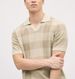 Men's Fashion Knitted Polo V Neck Short Sleeve Hollow Top_viptrois.com