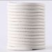 Shoe Accessories white round shoelaces, semi circular rope, plush shoelaces, Martin boots, leather shoes, sneakers, coconut waxed shoelace rope_viptrois.com