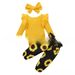 Mother & Kids Baby Girl's Trousers With Long Sleeves And Floral Trousers_viptrois.com