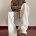 Men's Corduroy Casual Pants – Relaxed Straight-Leg Joggers For Spring & Fall (M-5XL) – Soft Ribbed Texture With Drawstring Waist_viptrois.com