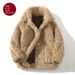 Men's Winter Fleece-Lined Leather-Look Bomber Jacket – Windproof, Plush Lining, Relaxed Fit (M-5XL) – Coffee & Khaki_viptrois.com
