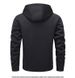 Men's Sherpa-Lined Zip Hoodie – Winter Fleece Jacket With Drop Shoulder (S-XXXL, Black/Navy/Chocolate Brown)_viptrois.com