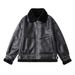 Men’s Plus Size Hooded Winter Jacket – Waterproof Cotton Coat, Loose Fit & Warm (Black/Brown, 4XL-11XL, Up To 360 Lbs)_viptrois.com