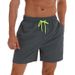 New Men's Beach Pants - Men's Four-Piece Shorts With Breathable Lotus Pattern And Water-Resistant Finish For Fitness And Leisure Wear_viptrois.com