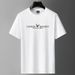 Men's Clothing Short Sleeved Men's Summer Cotton Men's Student Loose Large Size Half Sleeved Bottoming Shirt Cross Border Foreign Trade Wholesale_viptrois.com