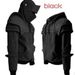 Pure Halloween For Men Knight Hooded Elbow Pads Drawstring Mask Pullover Kangaroo Pouch Solid Color Jacket Hoodie Cosplay_viptrois.com