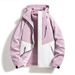 Men's Clothing Outdoor Jacket Splash Proof Detachable Outdoor Mountaineering Travel Jacket_viptrois.com