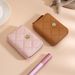 Card Bag Card Cases Lingge Light Luxury Women's Organ Card Bag Multiple Card Slots Large Capacity Bank Card Storage Bag Mini Coin Purse_viptrois.com