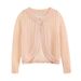 Ice Silk Summer New Girls Knitted Cardigan Thin Baby Coat Sunscreen Shirt Breathable Children's Shawl Korean Version_viptrois.com