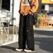 Men's Retro Trendy Casual Trousers High Street Style Loose Straight Leg Wide Leg Multi Pocket Cargo Pants Versatile_viptrois.com