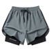Summer Sports Running Shorts Men's Marathon Track and Field Quick Drying Inner Lining Training Ball Fitness Triad Pants_viptrois.com