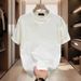 Men's Clothing Short-sleeved T-shirt Men's 2024 Summer New Men's Clothing Loose Cotton Half-sleeved Round Neck Bottoming Shirt T-shirt_viptrois.com