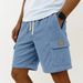 Men's Summer Corduroy Shorts Striped Drawstring 3D Pocket Versatile Side Pocket Bottoms for 2026_viptrois.com